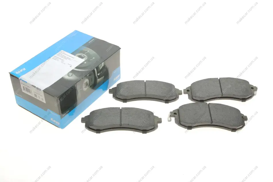 <strong>Комплект гальмівних колодок KAVO KBP-5533 (фото 1)</strong>