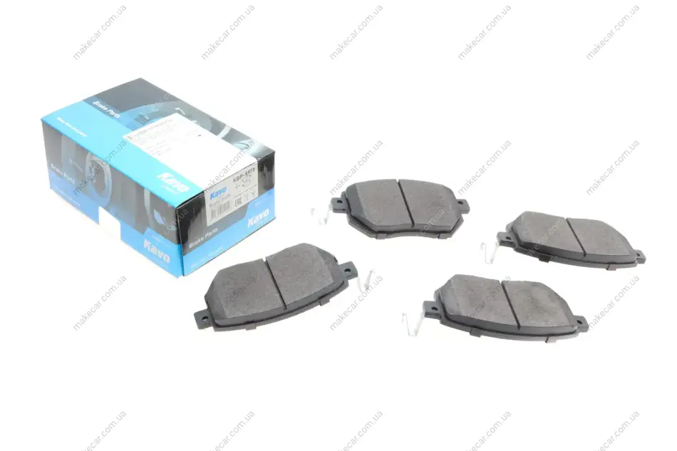 <strong>Комплект гальмівних колодок KAVO KBP-6573 (фото 1)</strong>