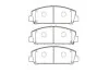 <strong>PARTS NISSAN Гальмівні колодки передн. INFINITI QX56 5,5 12- KAVO KBP-6611 (фото 1)</strong>