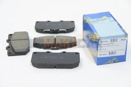 Колодки гальмівні перед. Subaru Impreza 98-09 для Nissan, Subaru KAVO KBP-8003 фото товару