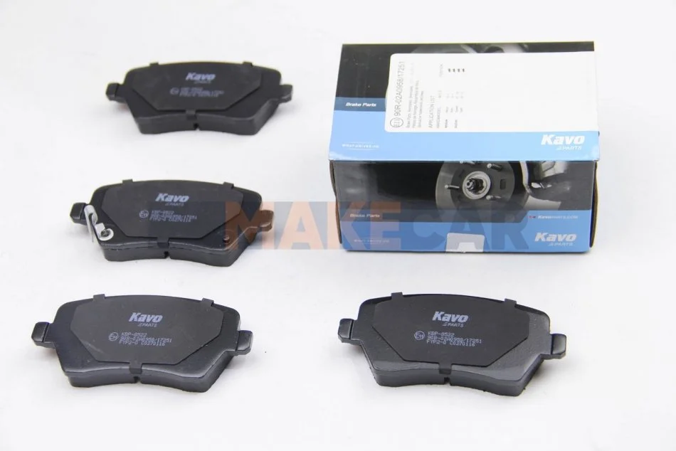 <strong>Колодки гальмівні передні Swift/Note/Micra/Agila 05- KAVO KBP-8522 (фото 1)</strong>