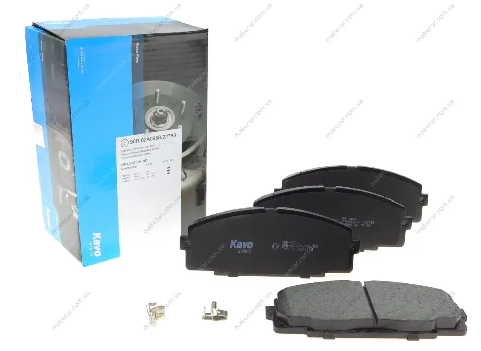 <strong>PARTS TOYOTA Тормозные колодки передн.Hiace III,IV 89-06 KAVO KBP-9002 (фото 1)</strong>