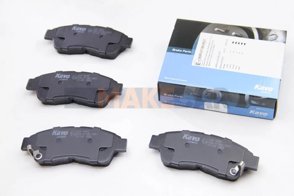 <strong>Колодки гальмівні передні Camry/Carina/Corolla/RAV4 -02 KAVO KBP-9005 (фото 1)</strong>