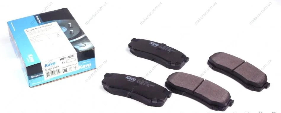 <strong>Колодки тормозные задние Land Cruiser/Pajero 84- KAVO KBP-9007 (фото 1)</strong>