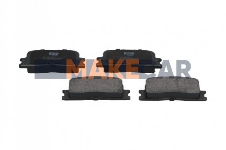 Колодки тормозные задние Toyota Camry 01-06 (akebono) (93x35x15,8) KAVO KBP-9077 (фото 1)
