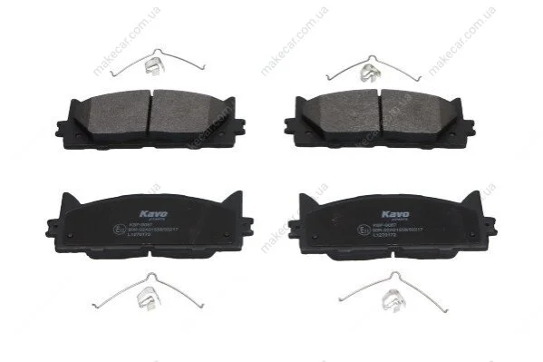 <strong>Колодки гальмівні передні Camry/Lexus ES 06- KAVO KBP-9087 (фото 1)</strong>