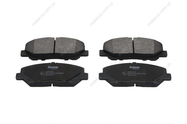 <strong>PARTS TOYOTA колодки гальм. передн. PREVIA III 05- KAVO KBP-9101 (фото 1)</strong>