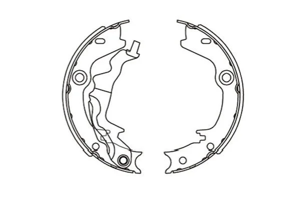 <strong>PARTS HYUNDAI Тормозные щеки Accent -10, KIA Rio 05- KAVO KBS-3416 (фото 1)</strong>