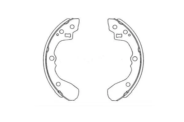 <strong>PARTS MAZDA Щеки тормозные 626 1.6 83-12 /87 200X26 KAVO KBS-4407 (фото 1)</strong>