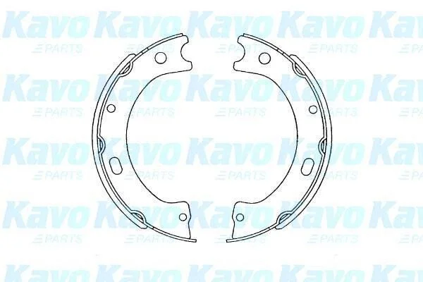 <strong>PARTS NISSAN колодки ручного гальма Patrol III/V KAVO KBS-7420 (фото 1)</strong>