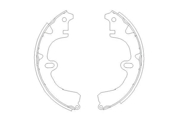<strong>PARTS щоки гальмівні TOYOTA Corolla -00 KAVO KBS-9918 (фото 1)</strong>