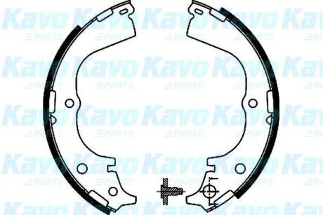 Купить PARTS TOYOTA щоки гальмівні HIACE IV 95- KAVO KBS-9920 по низкой цене в Украине (фото 1)