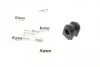 <strong>Втулка стабілізатора пер. Getz 05-12 (19.5mm) KAVO SBS-3004 (фото 1)</strong>
