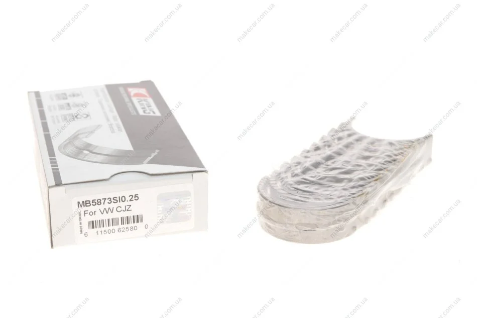 <strong>Підшипники ковзання корінні King MB 5873SI0.25 (фото 1)</strong>