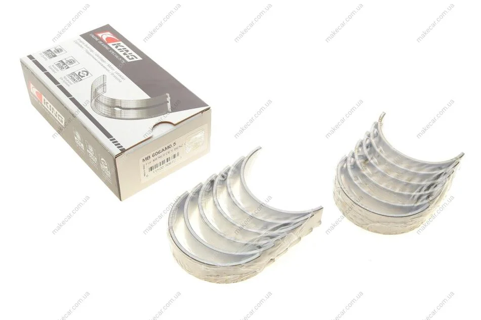 <strong>Підшипники ковзання корінні King MB 606AM0.5 (фото 1)</strong>