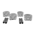 <strong>Поршень 4шт комплект + пальцы STD 1.6L BYD F3 17.01.0400F3007 Китай 10238337-00 (фото 1)</strong>