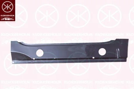 Ремчастина металева для Volkswagen KLOKKERHOLM FP 9558 062 фото товару