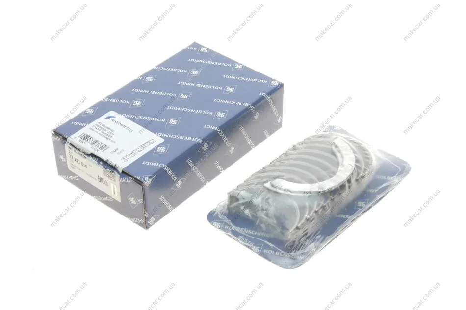 <strong>Вкладиші корінні FORD / JEEP / FIAT 1.4 Natural Power +0.25 KOLBENSCHMIDT 37171610 (фото 1)</strong>