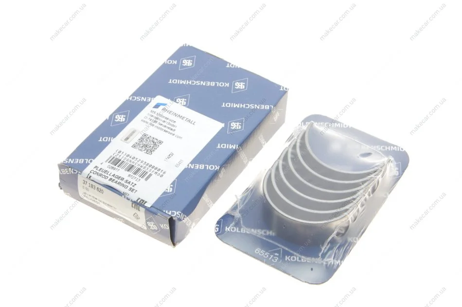 <strong>Вкладиші шатунні HONDA / OPEL / PEUGEOT 1,2 +0,50 KOLBENSCHMIDT 37183620 (фото 1)</strong>