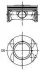 <strong>Поршень з кільцями OPEL 81,00 Z18XER 4V 1.8i 16V 2004- (вир-во KS) KOLBENSCHMIDT 40027710 (фото 1)</strong>