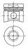 <strong>Поршень KOLBENSCHMIDT 40073600 (фото 1)</strong>