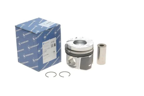 Поршень з кільцями RENAULT/OPEL 89,00 G9U 2.5dCi 16V Euro 3 2000- шатун трапеція (вир-во KS) для Nissan, Renault, Vauxhall, Opel KOLBENSCHMIDT 40079600 фото товару
