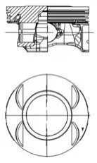 Деталь двигуна автомобіля для KOLBENSCHMIDT 40199610 фото товару