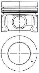 Поршень в зборі для KOLBENSCHMIDT 41095610 фото товару