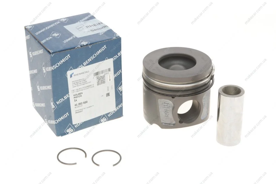 <strong>Поршень двигуна PEUGEOT 86 KOLBENSCHMIDT 41252600 (фото 1)</strong>