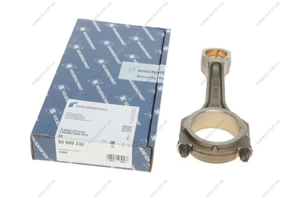 <strong>Шатун двигуна CITROEN JUMPER II FIAT DUCATO FORD MONDEO III, TRANSIT, TRANSIT TOURNEO JAGUAR X-TYPE I PEUGEOT BOXER 2.2D 09.04- KOLBENSCHMIDT 50009232 (фото 1)</strong>