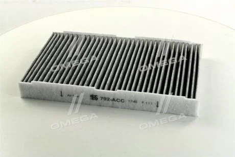 Фільтр салону Citr C2/C3/C4/Peug 307/308 02- (вугільний) для KOLBENSCHMIDT 50013792 фото товару