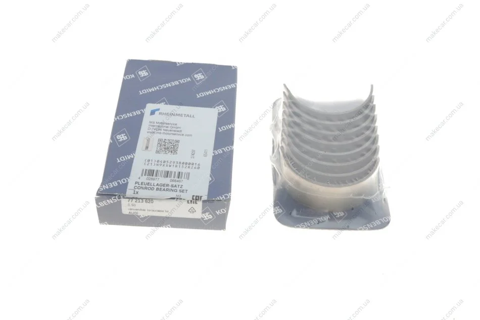 <strong>Вкладиші шатунні VW/Audi 1.9TDI (0.5)(к-кт) KOLBENSCHMIDT 77 213 620 (фото 1)</strong>