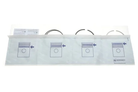 Кільця поршневі для Volkswagen, Seat, Skoda, Audi KOLBENSCHMIDT 800117410000 фото товару