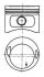<strong>Поршень KOLBENSCHMIDT 93968620 (фото 1)</strong>
