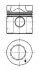 <strong>Поршень STD KOLBENSCHMIDT 94333600 (фото 1)</strong>
