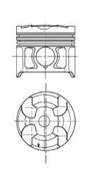 Поршень KOLBENSCHMIDT 94819700 фото товара