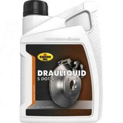 <strong>Рідина гальмівна DRAULIQUID-S DOT 4 BRAKEFLUID 1л KROON OIL 04206 (фото 1)</strong>