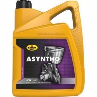 Моторное масло Asyntho 5W-30 синтетическое 5 л KROON OIL 20029 (фото 1)