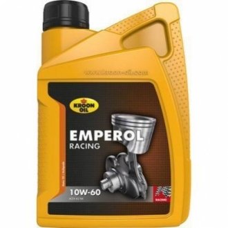 Моторное масло Emperol Racing 10W-60 синтетическое 1 л KROON OIL 20062 (фото 1)
