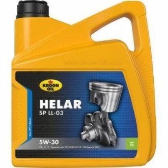 Моторное масло Helar SP LL-03 5W-30 синтетическое 4 л KROON OIL 32303