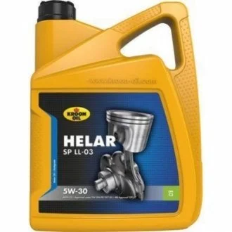 Олива моторна HELAR SP 5W-30 LL-03 5л для Volkswagen, Audi KROON OIL 33088 фото товару