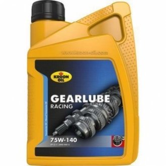 Масло трансмиссионное GEARLUBE RACING 75W-140 1л KROON OIL 33720 фото товара