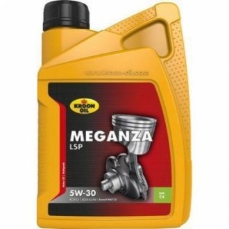 Моторное масло Meganza LSP 5W-30 синтетическое 1 л KROON OIL 33892 (фото 1)