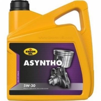 Моторное масло Asyntho 5W-30 синтетическое 4 л KROON OIL 34668 (фото 1)