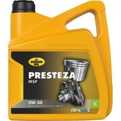<strong>Олива моторна PRESTEZA MSP 5W-30 4л KROON OIL 35137 (фото 1)</strong>
