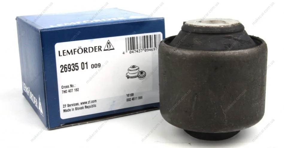 <strong>Сайлентблок важеля LEMFORDER 26935 01 (фото 1)</strong>