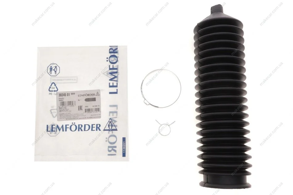 <strong>Пильник рульового механізму гумовий LEMFORDER 30245 01 (фото 1)</strong>