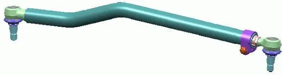 <strong>Продольная рулевая тяга MAN, L=1021 mm LEMFORDER 30585 01 (фото 1)</strong>