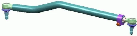 Продольная рулевая тяга MAN, L=1021 mm для LEMFORDER 30585 01 фото товару