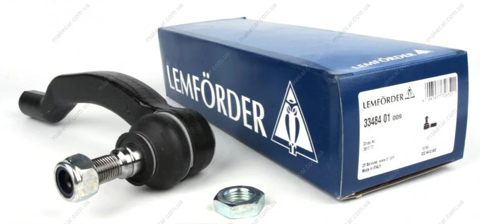 <strong>Наконечник рульовоi тяги лів LEMFORDER 33484 01 (фото 1)</strong>